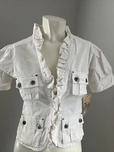 Chaqueta Nick & Mo Vintage look manga corta mediana con bolsillos. - Imagen 1 de 8