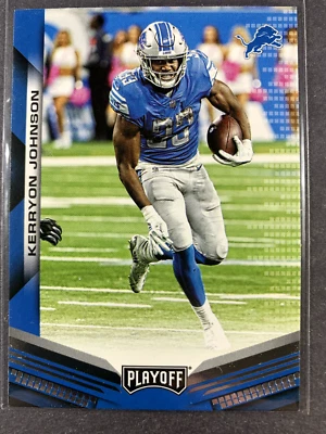 2019 Panini Playoff Kerryon Johnson #134 - Image 1 of 2