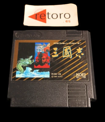 SANGOKUSHI cartridge NINTENDO NES famicom JAP - Imagen 1 de 2