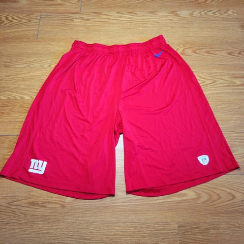 Nike New York Giants Men's Shorts Size XXL Tall Red Training Football NFL Cover