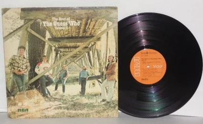 THE GUESS WHO Best Of Volume II LP VG+ Vinyl Plays Well 1973 RCA Victor APL10269 - Image 1 of 4