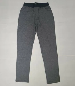 Superdry Mens Cotton Jersey Pyjama Pajama Lounge Pants Black White Stripe NWOT - Picture 1 of 6