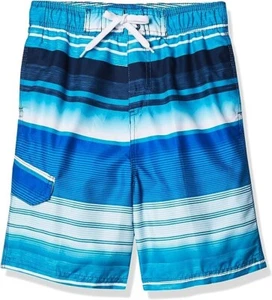 Kanu Surf Boys' Echo Quick Dry UPF 50+ Beach Swim Trunk, Victor Navy/Royal, 4T - Picture 1 of 6