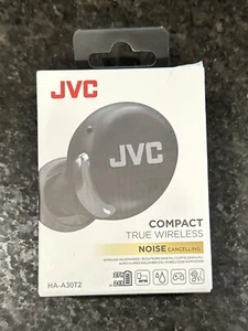 JVC - In-Ear True Wireless Noise Canceling Headphones - Black - Picture 1 of 5