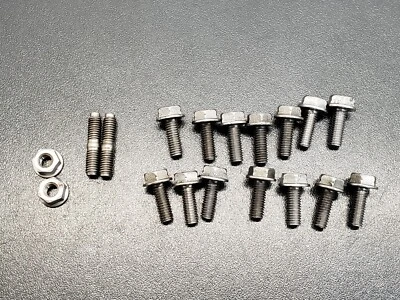 Pernos de montaje de cárter de aceite de acero Acura RSX 2002-2006 OEM 95701-06016-08 Foto 1 de 4