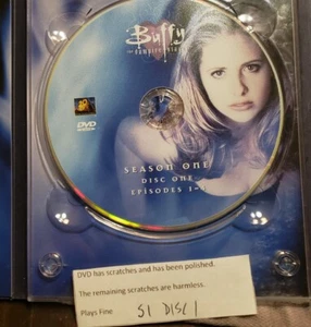 (SALE1) REPLACEMENT USED DVD Buffy The Vampire Slayer: Season 1 DVD 1 ONLY - Picture 1 of 2