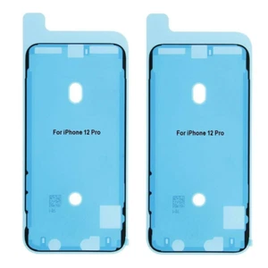 2X iPhone 12 Pro Wasserdicht Rahmen Blende Dichtung Band Kleber LCD Bildschirm - Bild 1 von 1