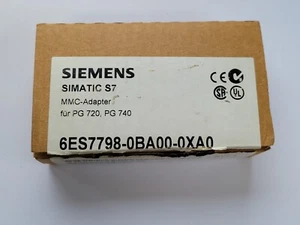 Adaptador SIEMENS 6ES7 7798-0BA00-0XA0 MMC - NUEVO/EMBALAJE ORIGINAL - en todo el mundo, FACTURA - Imagen 1 de 3