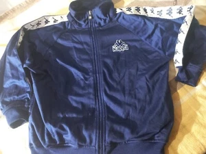 Kappa Classic Retro Track Jacket Junior Medium Navy Blue Xlnt - Picture 1 of 7