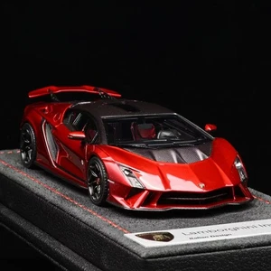 LookSmart1:43 Red Lamborghini Autentica Convertible Hardtop Supercars Collection - Picture 1 of 7