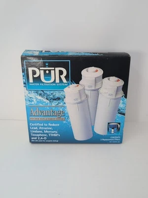 3 OEM Pur Filtration Syst Advantage Pitcher Replacement Filters CRF-1553/46-300 - Image 1 of 4