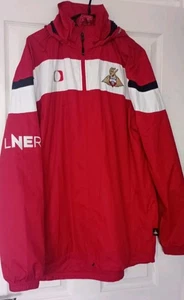 Doncaster Rovers F.C wasserdichte Jacke Saison 2019-20 rot-weiß Größe XL  - Bild 1 von 10