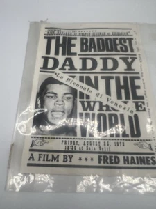 Muhammad Ali Baddest Daddy In The World V Jurgen Blin Documental Programa Boxeo - Imagen 1 de 2