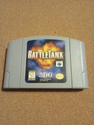 Authentic Battle Tanx (Nintendo 64, 1998) N64, Cartridge Only Tested - Image 1 of 2