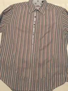 ROBERT GRAHAM Long Sleeve Button Down Shirt Men’s Size L - Picture 1 of 10