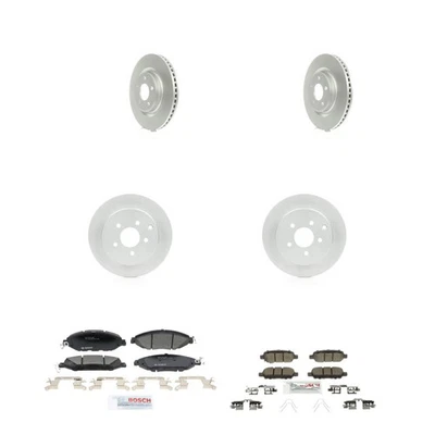 Bosch QuietCast Ceramic Brake Pad and Rotor Kit For 13-20 Nissan Pathfinder - Imagem 1 de 4