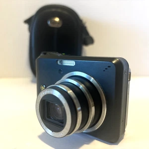 GE A1255 Black Digital Camera 12.2 Megapixels 5x Zoom Tested Working 2.7" LCD - Picture 1 of 13