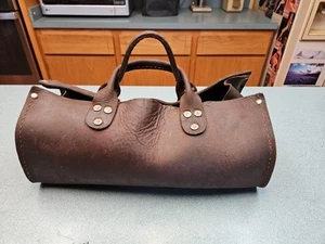 Borsa porta attrezzi vintage Klein in pelle (5115) - Foto 1 di 13