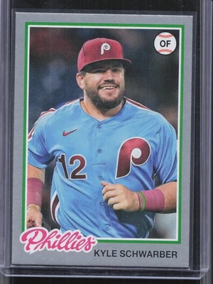 2022 Topps Archives #141 Kyle Schwarber Silver #/99 - Image 1 of 2