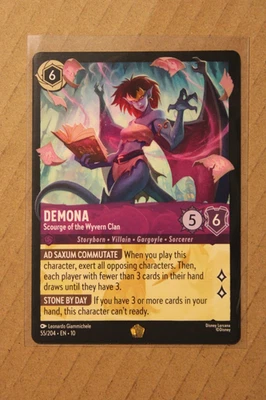 Demona - Scourge of the Wyvern Clan 55/204 Whispers in the Well Regular - Image 1 of 2