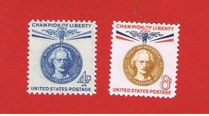 #1159-1160  MNH OG  Paderewski-Champions of Liberty  Free S/H - Picture 1 of 1