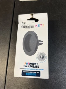 PopSockets Vent Mount with MagSafe - Black - Photo 1 sur 1