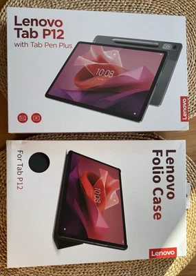 Lenovo Tab P12 Pen Plus, 12,7", 8GB + 128GB, WiFi, Storm grey OVP - Bild 1 von 4