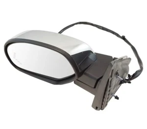 Mirror Power Folding Heated Memory Puddle Signal Chrome Left for GM Pickup SUV - Picture 1 of 6