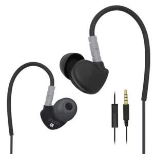 Sport Earphone Kabelgebunden In-Ear Headset Mikrofon Kopfhörer Ohrhörer - Bild 1 von 16