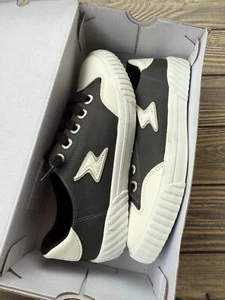 Blowfish Malibu Warren Black & White Sneakers Size 3 M - Picture 1 of 5