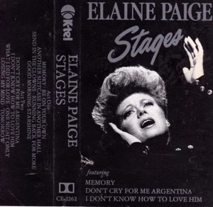 ELAINE PAIGE Stages - Cassette - Tape SirH70 - Picture 1 of 1