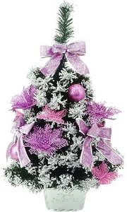 Christmas Concepts® 60cm Frosted Christmas Tree - Baby Pink Decorations - FO24D - Picture 1 of 3