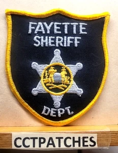 FAYETTE COUNTY, WEST VIRGINIA SHERIFF (POLICE) SHOULDER PATCH WV - Picture 1 of 2