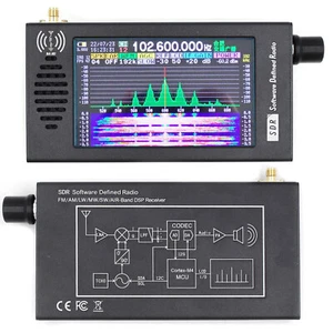 Receptor de radio HAM radio SDR DSP demodulación digital onda corta FM MW SSB CW - Imagen 1 de 11