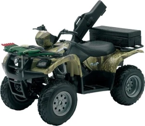 NEW NEW-RAY SUZUKI VINSON 500 ATV GREEN CAMO 1:12 DIECAST MODEL TOY - Picture 1 of 2