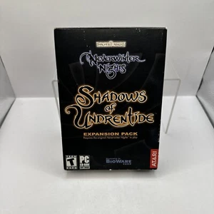 Neverwinter Nights Shadows of Undrentide Expansion Pack Role Play PC Game New - Picture 1 of 14