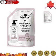 Hydrating Fragrant Rosewater Hand Soap Refill - Non-Drying Formula - 1L