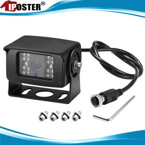 4 PIN Backup Camera Heavy Duty Rear View HD Night Vision For Truck Van Trailer - Picture 1 of 12