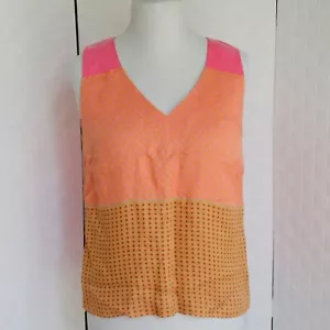 Ladies Nice Things Sleeveless Pink Cupro Viscose Top Size 42 - Picture 1 of 7