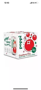 Poppi Cranberry Fizz Prebiotic Soda 4pk Cans, 12 FZ - Picture 1 of 1