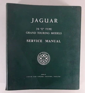 Taller Manual Jaguar 3,8l Serie 1 & E-Type 4,2l Serie 2 And 2+2 Coches - Imagen 1 de 12