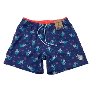 Pantaloncini da bagno Chubbies uomo taglia M The Triton Of The Seas blu navy foderati tronchetti nuovi con etichette - Foto 1 di 8