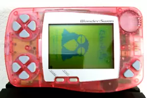 Esqueleto Bandai Wonder Swan Consol Rosa Funcionando en Japón - Imagen 1 de 10