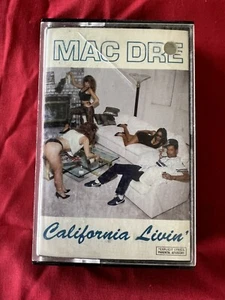 Mac Dre California Livin’ Cassette Tape Rare Bay Area Rap 1991 OG Vallejo HTF!! - Picture 1 of 9