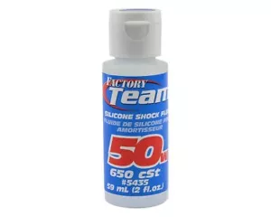 Team Associated 50wt (650 cst) Silicone Shock Oil 2oz Traxxas Arrma Losi - Picture 1 of 2