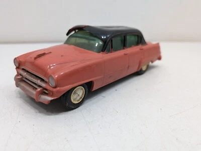 VINTAGE 1954 Plymouth Belvedere Dealer Promo Car Friction Model Toy CORAL BLACK - Image 1 of 4