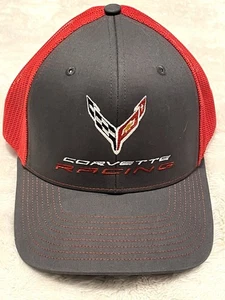 Corvette Racing Cap Hat Size SnapBack Adjustable Mesh Back Super Clean - Picture 1 of 9