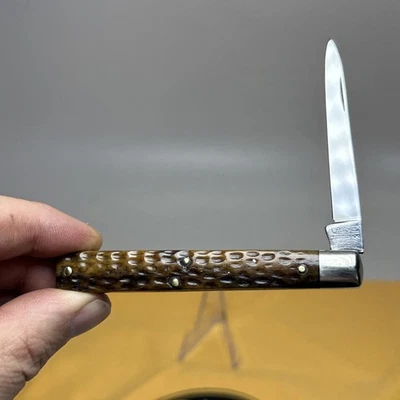 Case Tested 1920-1940 Knife very Nice Greenbone Doctor Knife 6185 - Image 1 of 4