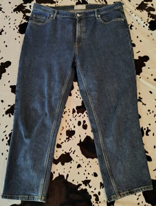 Everlane Jeans The Curvy High Rise Skinny Gr. 33 Crop Dark Wash Blau - Bild 1 von 9