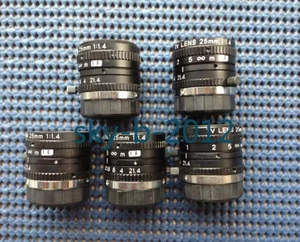 1 PCS U-TRON MV2514 2/3 "Industrial Fixed Focus Lens TV LENS 25MM 1:1.4 - Picture 1 of 3